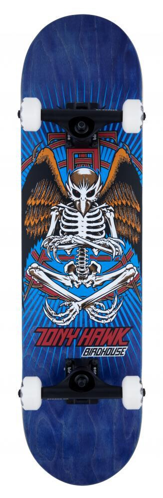 Birdhouse Complete Hawk Birdman Blue 8 x 31.5