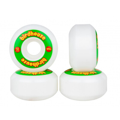 Birdhouse Wheels (EU) Logo 99a (PK 4) Rasta 51 MM