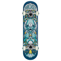 Rocket Complete Skateboard Alien Pile-up Blue 7.375 x 28.5