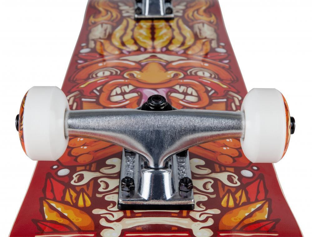 Rocket Complete Skateboard Chief Pile-up Red 7.75 x 31 WB13,375"