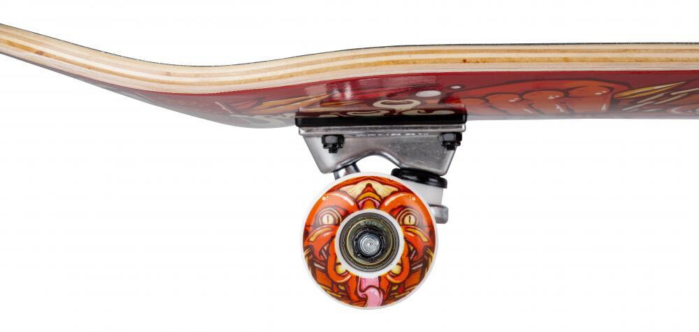 Rocket Complete Skateboard Chief Pile-up Red 7.75 x 31 WB13,375"