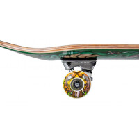 Rocket Complete Skateboard Wild Pile-up Green 7.5 x 31 WB14"
