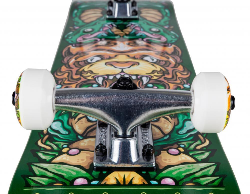 Rocket Complete Skateboard Wild Pile-up Green 7.5 x 31 WB14"