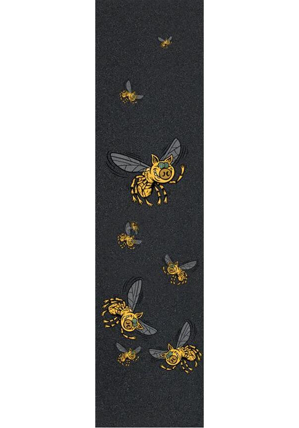 Pig Griptape Sheet 9 x 33 Pig Fly - black