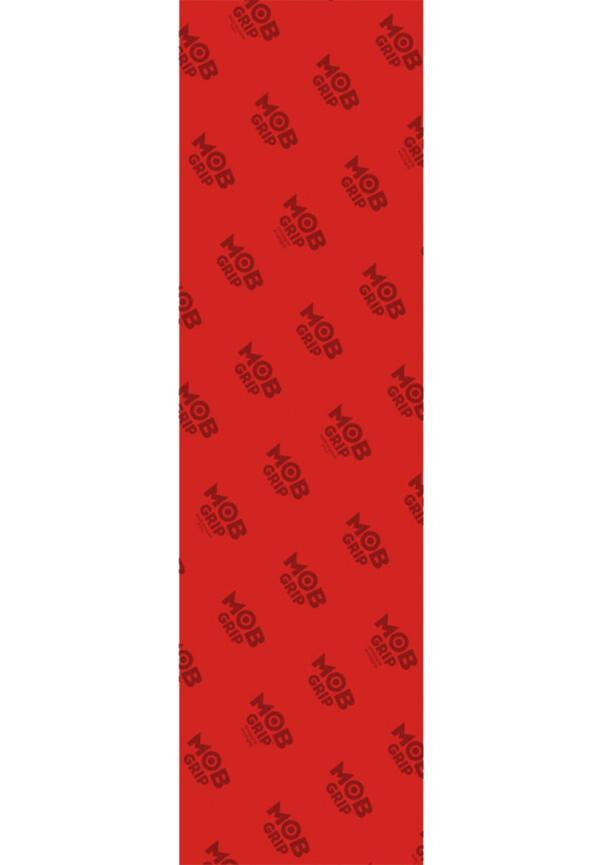 Mob Griptape Sheet 9" x 33" Trans Colors - red