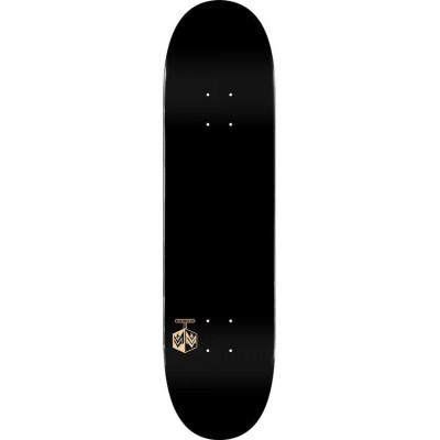 Mini Logo Deck Chevron Detonator 15  - solid black 7.5 x 28.65