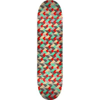 Mini Logo Deck Patterns Grate - multicolored  7.75 x 31.08 "WB13"