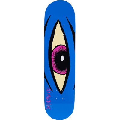 Toy Machine Deck Sect Eye 7.88" x 31.25" blue