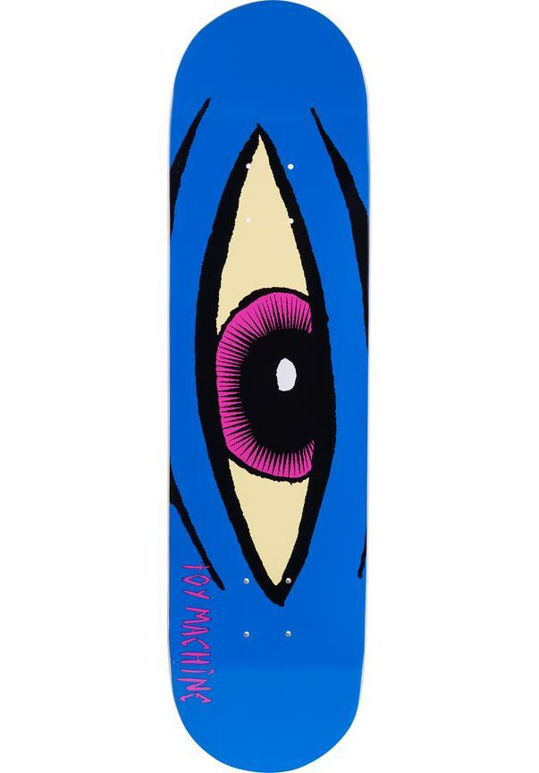 Toy Machine Deck Sect Eye 7.88" x 31.25" blue