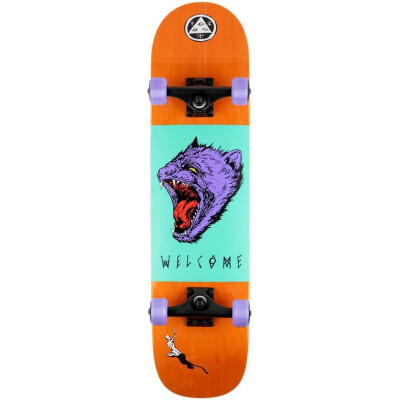 Welcome Complete Tasmanian Angel - orange 8.25" x 31.5"