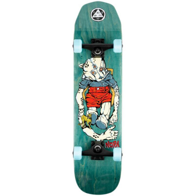 Welcome Complete Teddy Nora Vasconcellos Wicked Prince - teal 7.75" x 31.5"