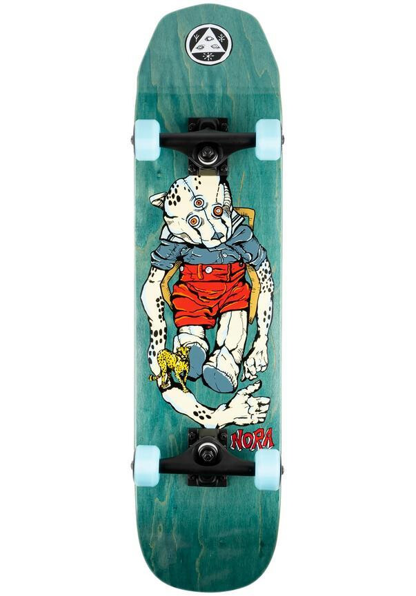 Welcome Complete Teddy Nora Vasconcellos Wicked Prince - teal 7.75" x 31.5"