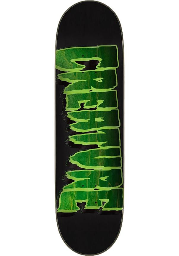 Creature Deck Logo Outline Stumps - black/green 9" x 32.15