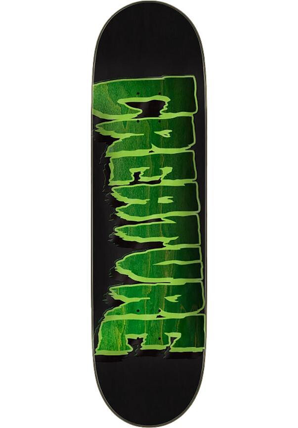 Creature Deck Logo Outline Stumps - black/green 8.6" x 32.15 WB14.25