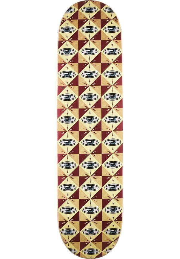 Toy Machine Deck Pattern Logo 8.5" x 32.25" multicolored