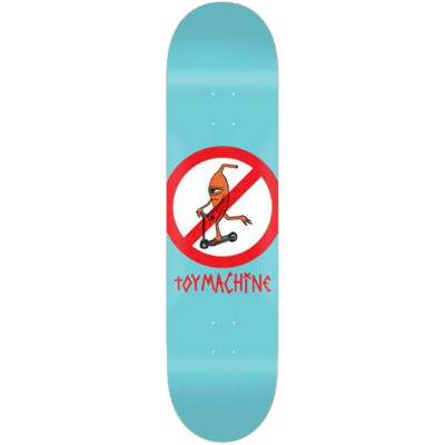 Toy Machine Deck No Scooter 8.25" x 31.88"  blue