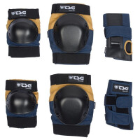 TSG Basic Protection Set - blue/yellow