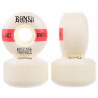 Bones Wheels 100s OG #19 V4 100A - white/red 52mm