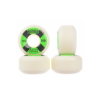 Bones Wheels 100s OG #4 V5 Sidecut 100A - white/green 54mm