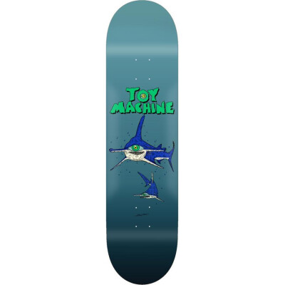 Toy Machine Deck Hirotton Hammerhead  8.5" x 32" blue