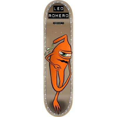 Toy Machine Deck Insecurity Series - Leo Romero 8.38" x 32.38" WB14.25"