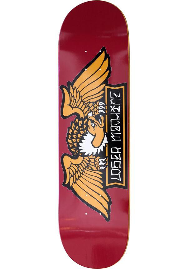 Loser Machine Deck Alleyway 8.25 x 32 red