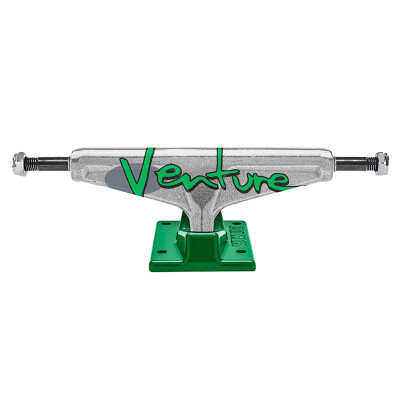 Venture Trucks 5.6 High 92 Full Bleed Team Edition - silver/green