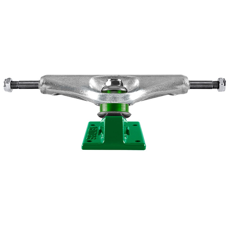 Venture Trucks 5.6 High 92 Full Bleed Team Edition - silver/green