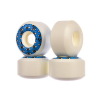 Toy-Machine Wheels All Seeing 100A - white/blue 54mm