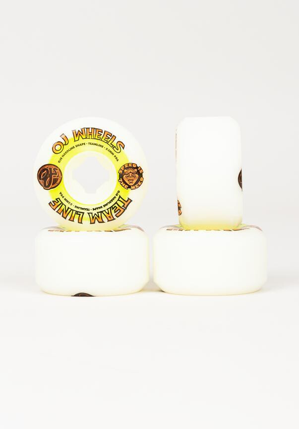 OJ Wheels Team Line Original Hardline 99A - white 53mm