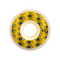 Wheels Toy-Machine All Seeing 100A white-yellow / 52mm