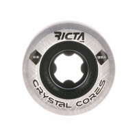 Ricta Wheels 53mm Crystal Cores 95a white-black