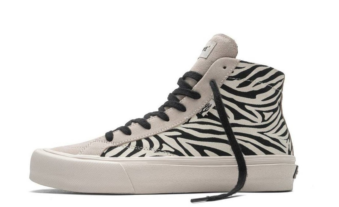 Straye Footwear "Hiland" Zebra Bone/Black/Cream 