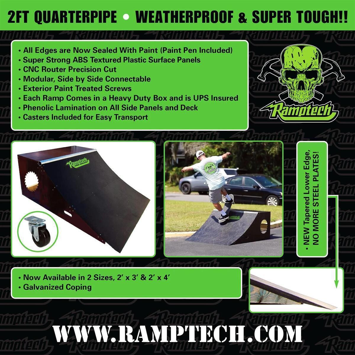 Ramptech Quarter Pipe 2x4