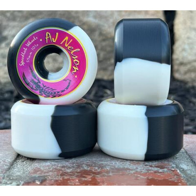 SPEEDLAB Wheels AJ Nelson Pro model 59mm/101A (Special Edition White/Black Split) CP23,5mm
