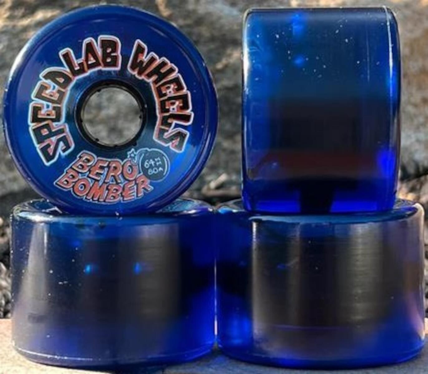 SPEEDLAB Wheels Bero Bomber 64mm 80A CP40mm blue-black