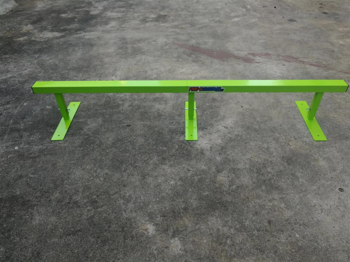 Ramptech 5-0 Grind Rail Square tube - green