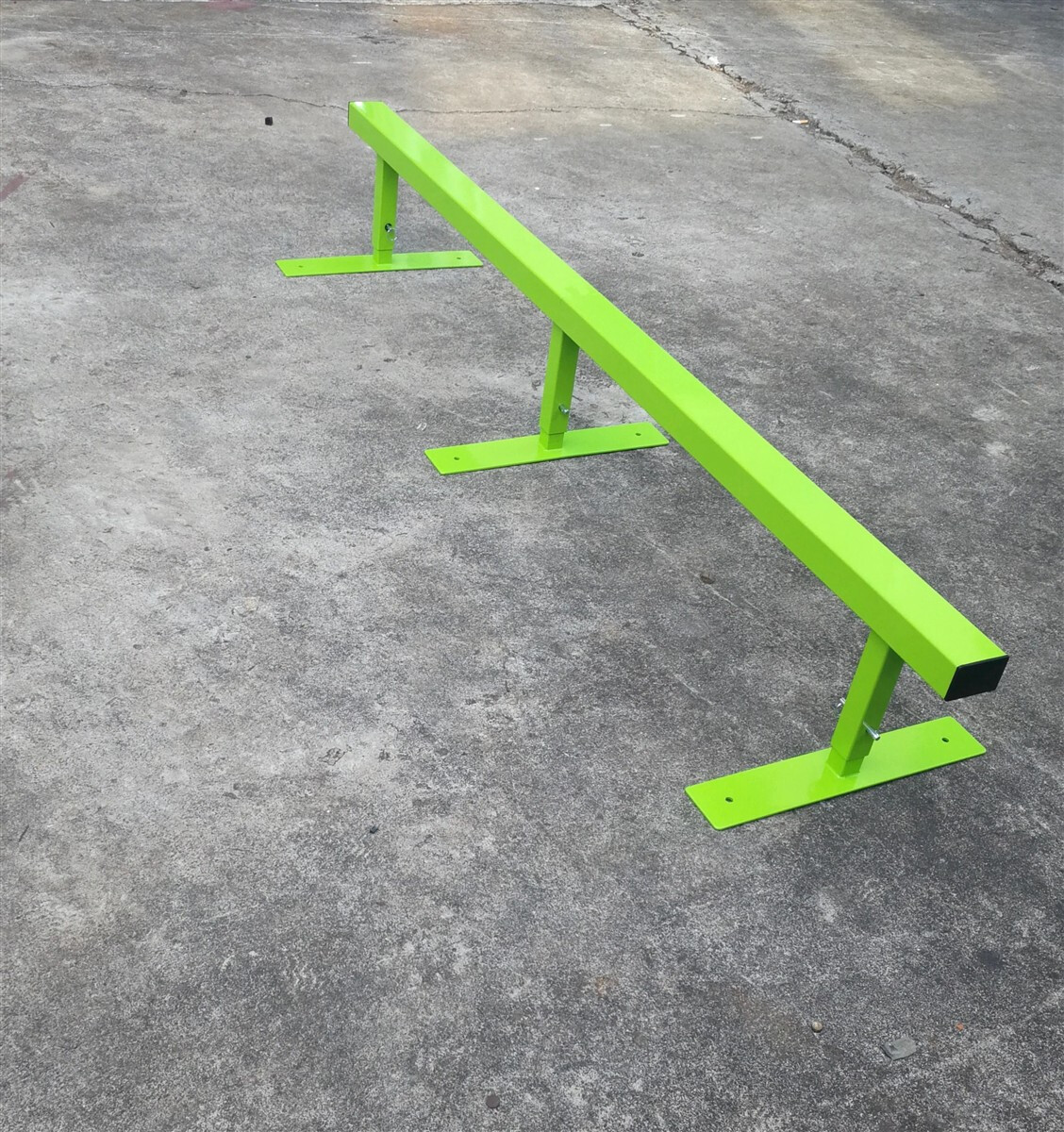 Ramptech 5-0 Grind Rail Square tube - green