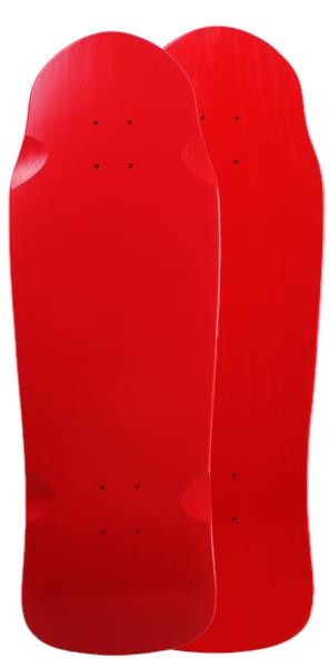 SkaReCo Deck Shape305 Old School 30" x 10" WB15" red