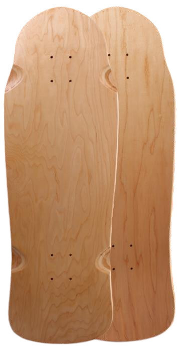 SkaReCo Deck Shape305 Old School 30" x 10" WB15" natural