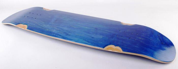 SkaReCo Deck Shape362 Double Kicktail 36"x 9,25" WB17-19"  blue