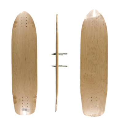SkaReCo Deck Shape370 Downhill A Series 37"x9,75" WB25" natural