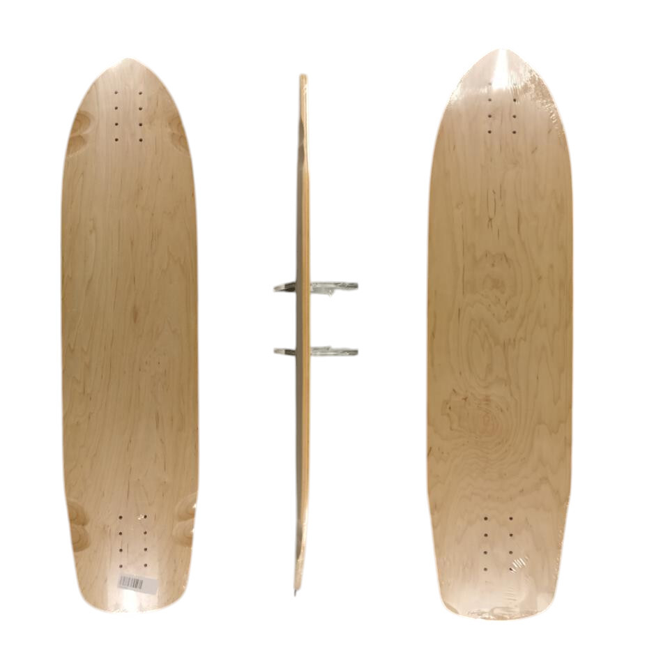SkaReCo Deck Shape370 Downhill A Series 37"x9,75" WB25" natural