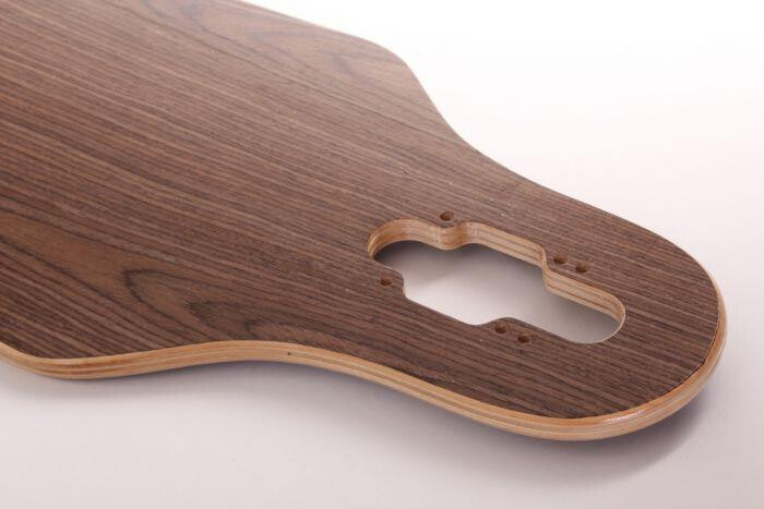 SkaReCo Deck Shape381 Drop Through 38"x9" WB28" Dark Wood