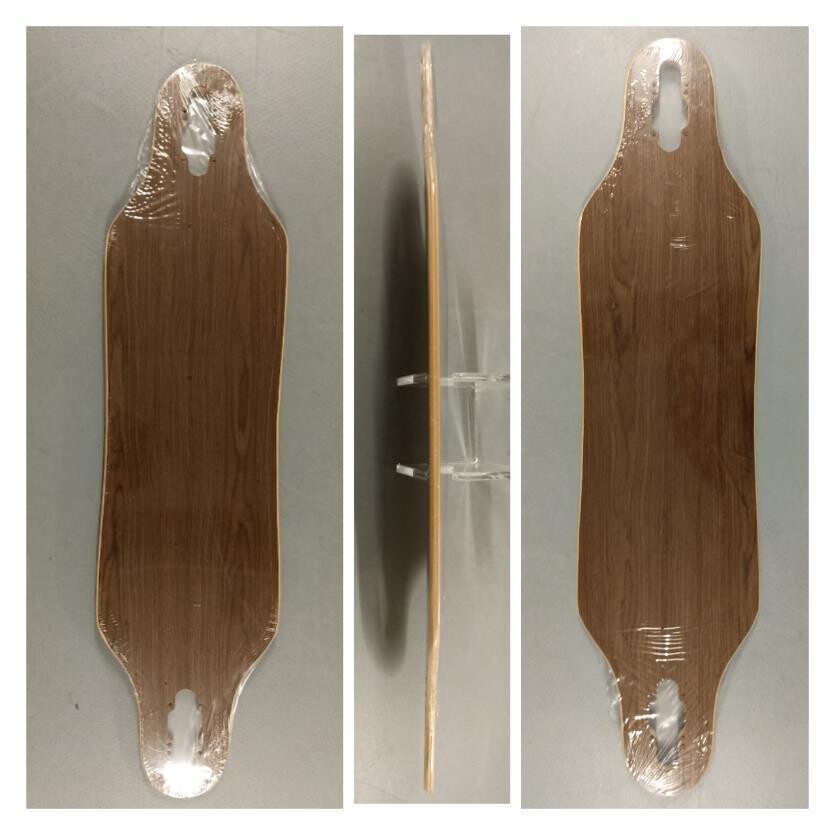 SkaReCo Deck Shape381 Drop Through 38"x9" WB28" Dark Wood
