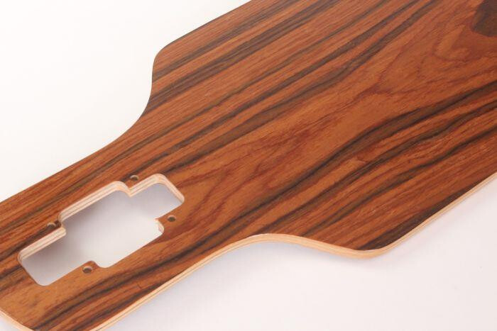SkaReCo Deck Shape390 Drop Through 39"x9,5" WB30" Cherry Wood