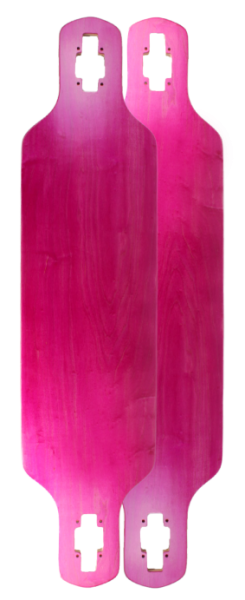 Blankdeck Shape390 Drop Through pink 39"x9,5" WB30" 