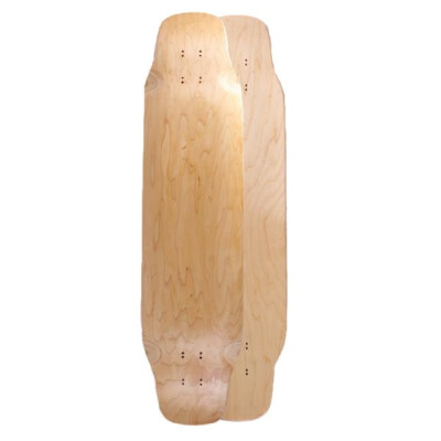 SkaReCo Deck Shape391 Double Kicktail Freeride 39"x9,5" WB24,5" natural