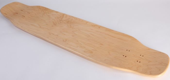 Blankdeck Shape391 Double Kicktail Freeride Natural 39"x9,5" WB24,5" 