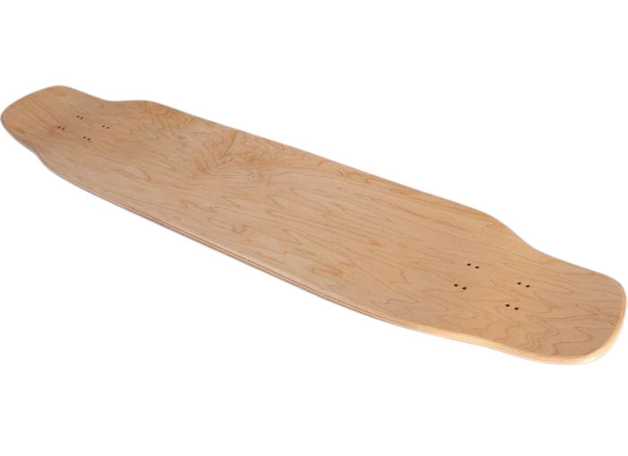 SkaReCo Deck Shape391 Double Kicktail Freeride 39"x9,5" WB24,5" natural